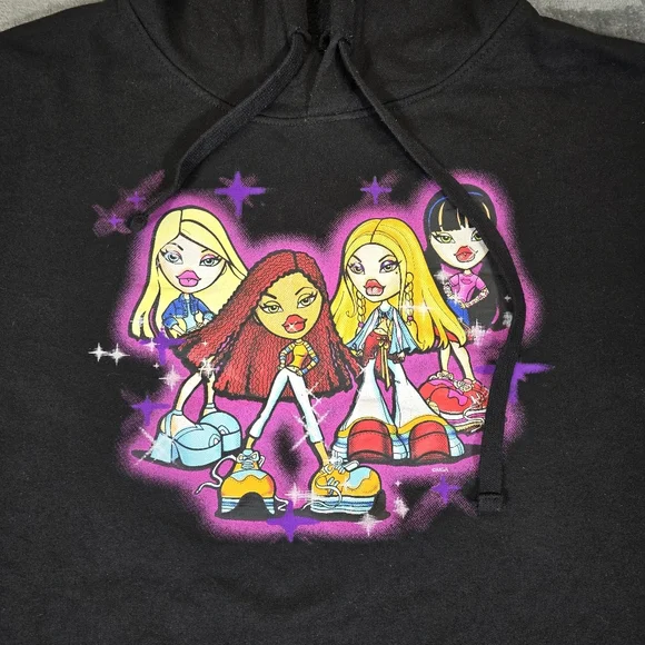 Y2K Bratz Graphic Hoodie Size 2XL - Picture 2 of 8